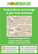 Homebase street poster with locator maps