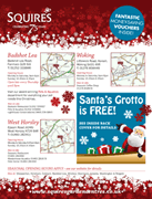 Squire Xmas brochure with locator maps