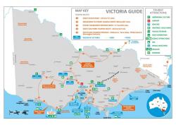 Victoria Australia tourist map