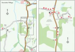 Essendon Open Gardens village map