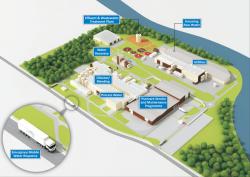 Food & Drink Manufacturing Site Illustration