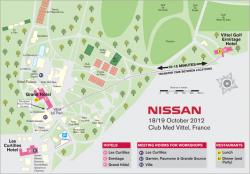 Nissan Dealer Conference, Club Med Vittel, France